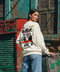 Off white unisex oversized crew neck sweatshirt – Koshary by NAS Trends