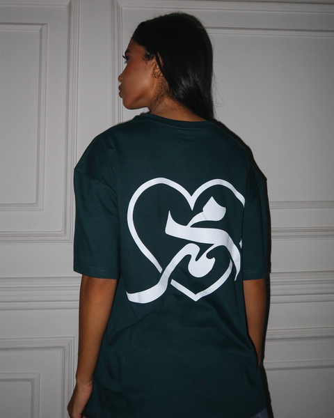 Olive women's oversized T-shirt – Muhammed by NAS Trends