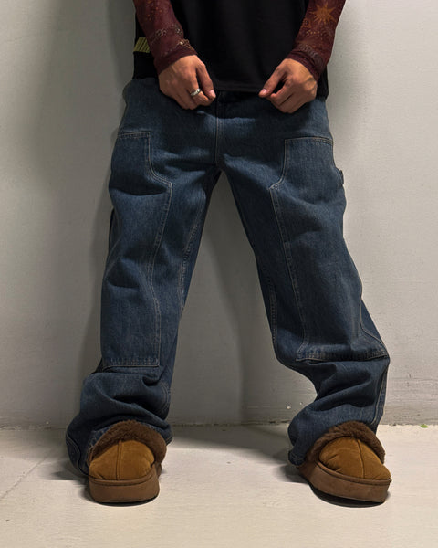 Dirty grey unisex denim pants – Carpenter by NAS Trends