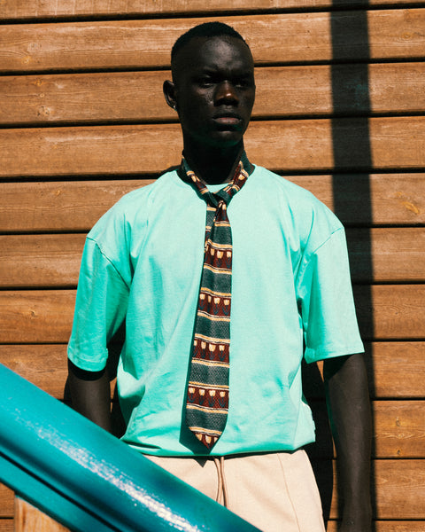 Mint green unisex oversized T-shirt – Vibe by NAS Trends