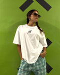 Off white women's oversized T-shirt – Revo by NAS Trends