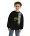 Black kids' crew neck sweatshirt – Speak Arabic by NAS Trends
