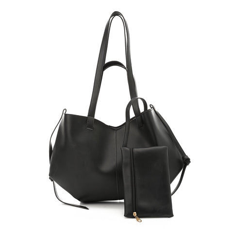 Black shoulder tote bag – Como by NAS Trends