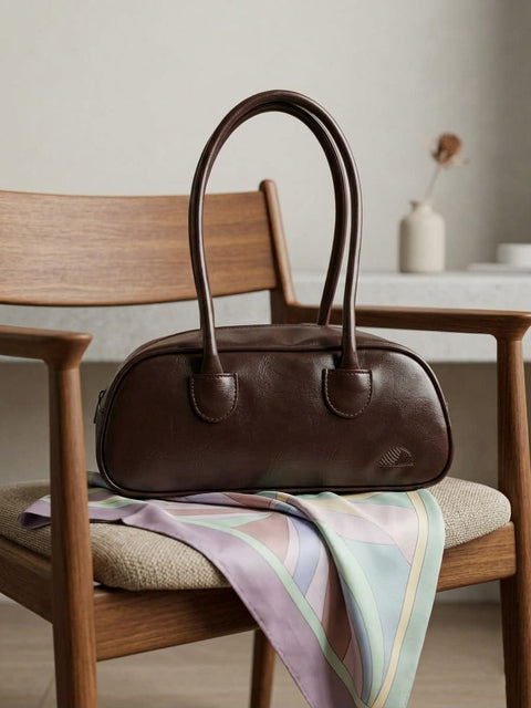Dark brown shoulder bag – Tulu by NAS Trends