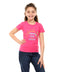 Fushia kids' round neck T-shirt – Mama's Sunshine by NAS Trends