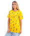 Yellow unisex round neck T-shirt – Pineapples by NAS Trends