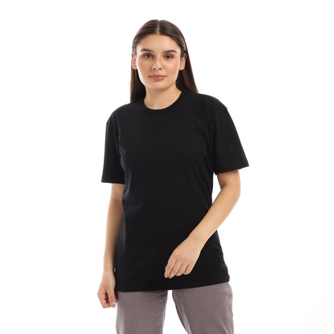 Black women's short sleeve shirt – Basic by NAS Trends
