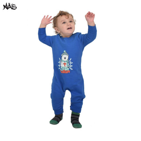 Nautical blue baby bodysuit – Stay Warm by NAS Trends
