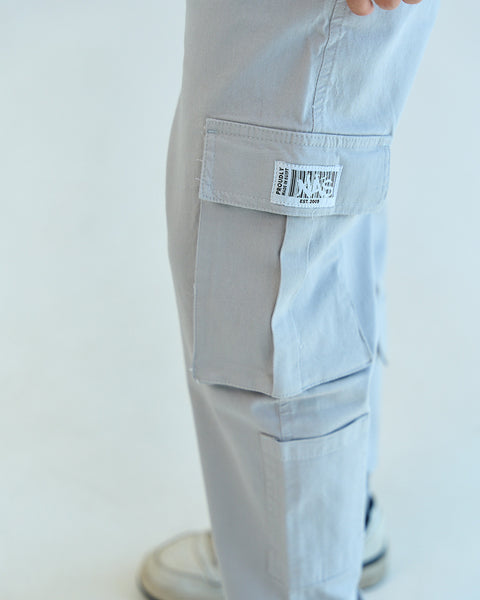 Grey unisex cargo pants – Basic by NAS Trends