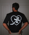 Black men's oversized T-shirt – Muhammed by NAS Trends
