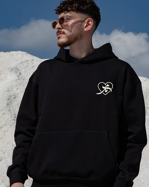 Black men's oversized hoodie – Muhammed by NAS Trends