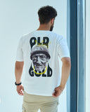 Old is Gold Unisex Oversized SS T-Shirt - Off White