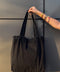 Black jeans tote bag by NAS Trends