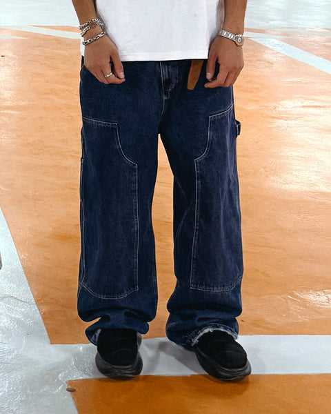 Blue unisex denim pants – Carpenter by NAS Trends
