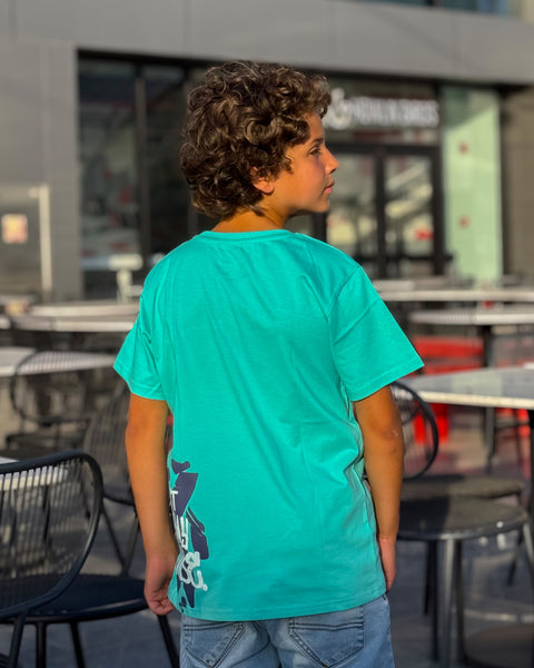 Vibe Kids SS T-Shirt - Mint Green