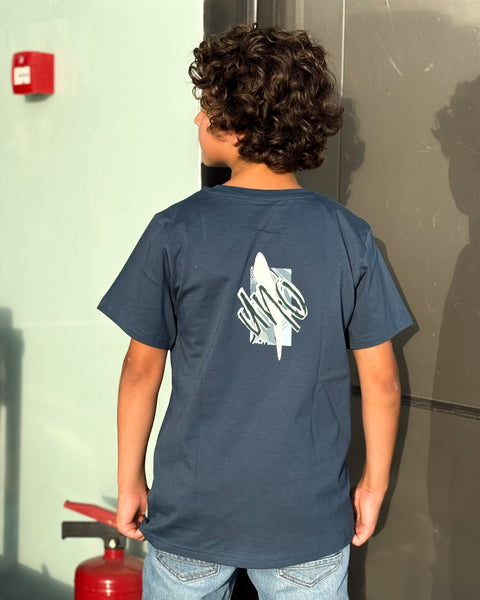 Petrol kids' T-shirt – Uno by NAS Trends