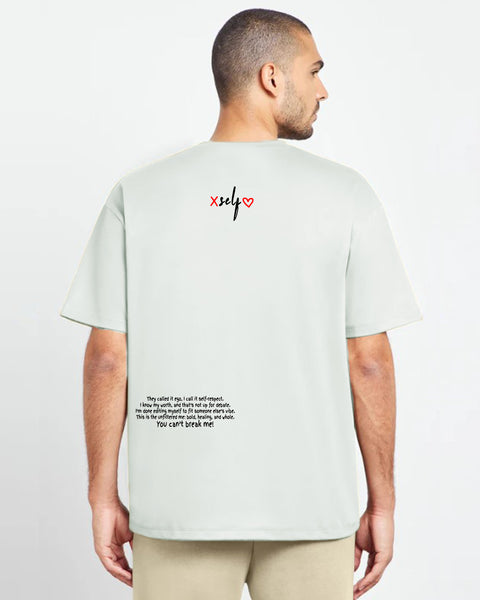 Self Love Men Oversized SS T-Shirt - Off White