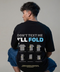 Black men's oversized T-shirt – Fold by NAS Trends