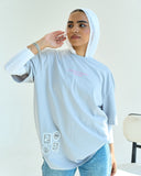 Whispers Unisex Oversized SS T-Shirt - Grey