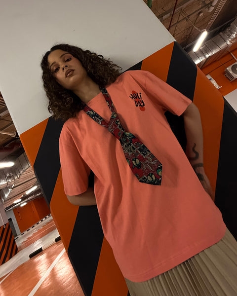 Simon women's oversized T-shirt – Holiday Records by NAS Trends