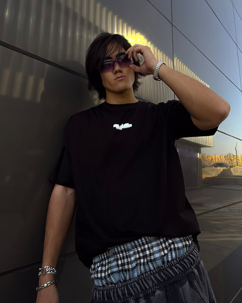 Cairo Unisex Oversized SS T-Shirt - Black