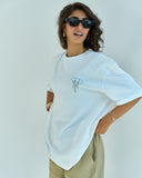 Namaste Unisex Oversized SS T-Shirt - Off White