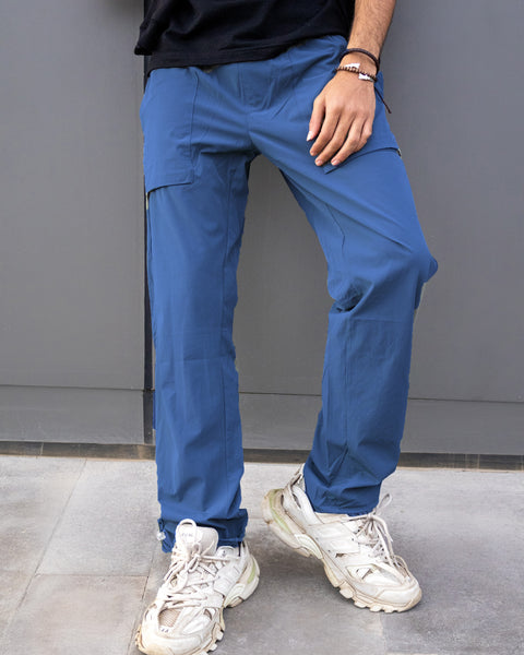 Blue men's soft pants – Basic by NAS Trends