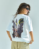 Namaste Unisex Oversized SS T-Shirt - Off White