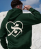 Green men's oversized hoodie – Muhammed by NAS Trends
