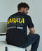 Black unisex oversized T-shirt – Karma by NAS Trends
