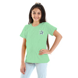 Ana Negm Kids SS T-Shirt-Mint Green