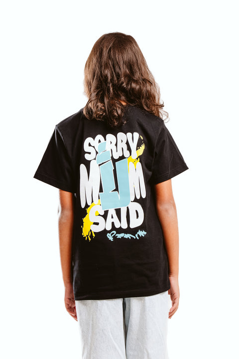 Mum Said no Kids SS T-Shirt - Black