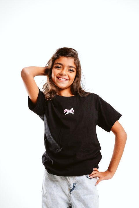 Rules Kids SS T-Shirt - Black