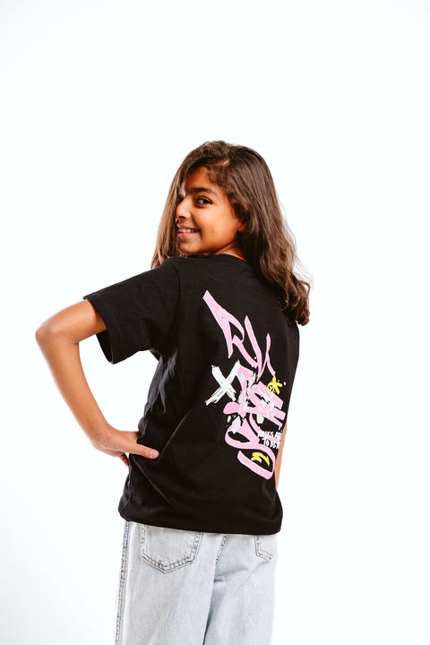 Black kids' T-shirt – Rules by NAS Trends