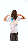 Street Art Kids SS T-Shirt - Lila