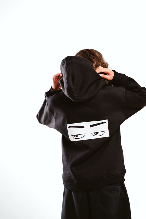 Ma3lesh Kids Hoodie - Black