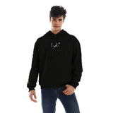 Karma Unisex Oversized Hoodie - Black