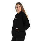 Karma Unisex Oversized Hoodie - Black