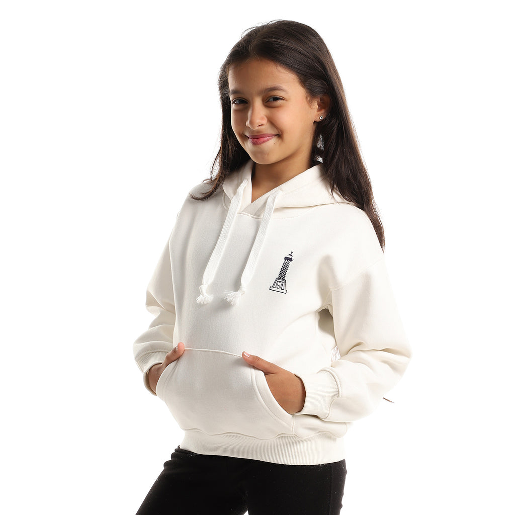 Abo el hol Kids Oversized Hoodie - White – NAS Trends