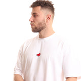 Watermelon Unisex Oversized SS T-Shirt - Off White