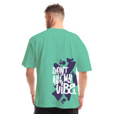 Vibe Unisex Oversized SS T-Shirt - Mint Green