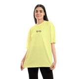 Monkey Unisex Oversized SS T-Shirt - Yellow