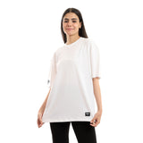 The Castle Unisex Oversized SS T-Shirt - Off White