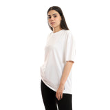 The Castle Unisex Oversized SS T-Shirt - Off White