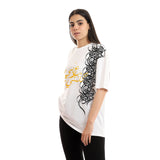 Speak Arabic Unisex Oversized SS T-Shirt - Off White