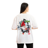 Watermelon Unisex Oversized SS T-Shirt - Off White