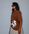 Brown women's oversized T-shirt – 7areef by NAS Trends
