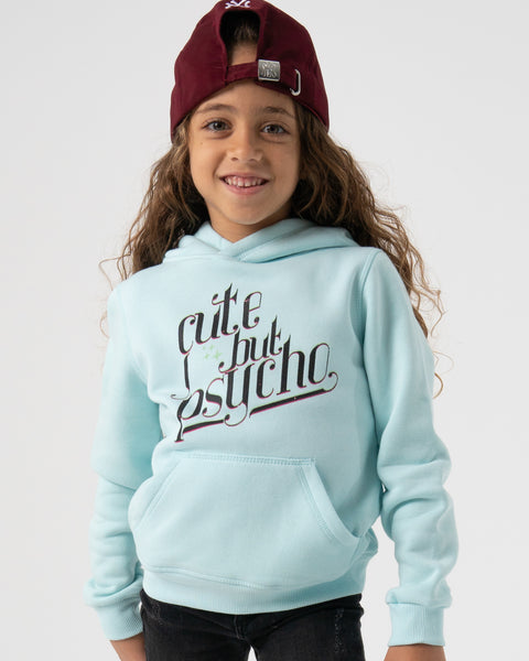 Girls' hoodie – Cute But Psycho by NAS Trends