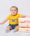Yellow baby bodysuit – ايوه اقدر by NAS Trends