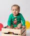 Green baby bodysuit – Ola La by NAS Trends